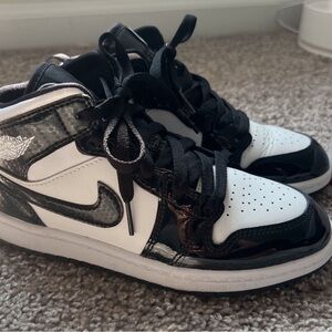 Jordan Kids Air Jordan 1 Mid PS "All Star 2021" Shoes - Size 2.5Y